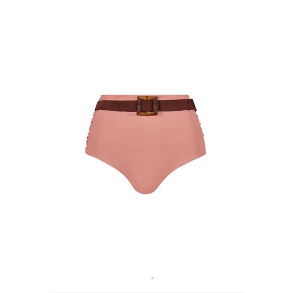 NEW JOHANNA ORTIZ african nomad bikini bottom in tobacco & pink - Picture 5 of 5